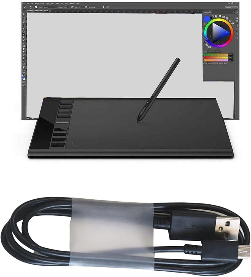 M708 Graphics Tablet PVC Micro USB Charging and Data Sync Cable - Image 2